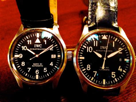 mark xv vs iwc xvi